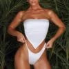 Handkerchief Bikini Top In White 1 Handkerchief Bikini Top In White -Modern Beach Bikini NS0179 4 Manamea White Handkerchief Bikini Topcopy2