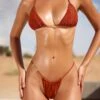 Micro Thong Bikini Bottoms In Rust 2 Micro Thong Bikini Bottoms In Rust -Modern Beach Bikini NS0189 NS0184 3 Rust Micro Bikini Bottoms Micro Bikini Topcopy