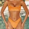 V Waist Bikini Bottoms In Orange -Modern Beach Bikini ns0007 5 chea orange strappy square neck bikini set 1 1 9bc3d834 09f9 4ec7 8820 bb00ee3a6595