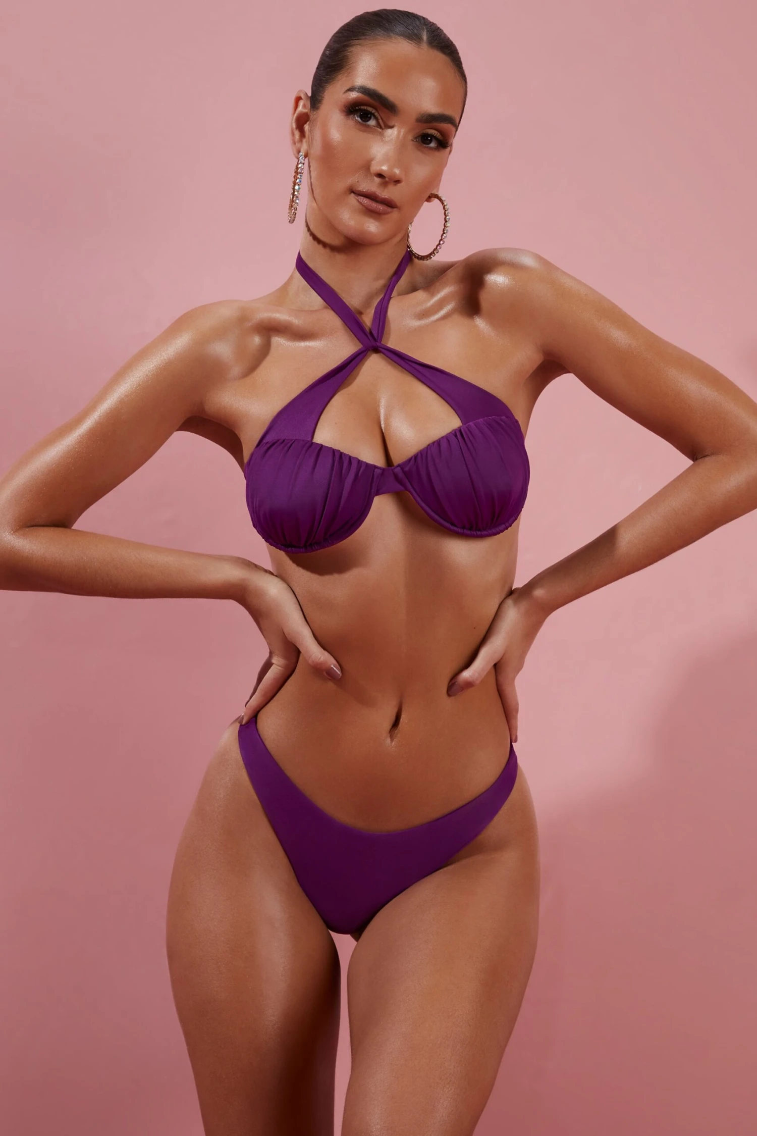 Give Me Fever V Shaped Bikini Bottoms In Purple 10 Give Me Fever V Shaped Bikini Bottoms In Purple - Image 8